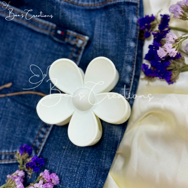 Flower Claw Hair Clip