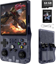 Handheld Game Console – 4" IPS Screen, 18,000+ Classics, 64GB, 10-Hour Battery